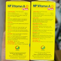 Vitamin A D Con Cáa Mậpp 100 Viên – Hỗ Trợ Sáng Mắt, Giảm Khô Da, Tăng Cường Sức Khỏe