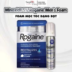Kem mọc tóc Nam Rogaine Minoxidil 5% Foam Dạng Bọt 60ml 