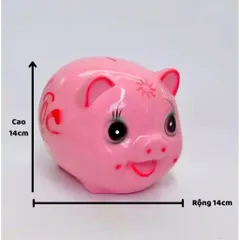Heo đất pi truyền thống chữ lộc size 1