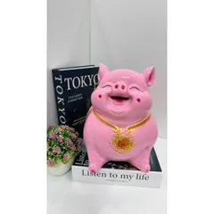 Heo đất cánh tiên chữ lộc in