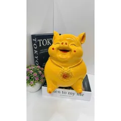 Heo đất cánh tiên chữ lộc in
