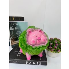 Heo đất bắp cải lỗ tròn siêu cute