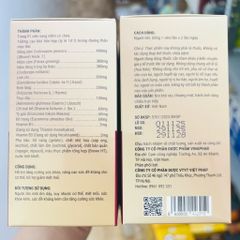 Viên nhân sâm Homiginmin Homlamin Ginseng bồi bổ sức khỏe - 60 viên