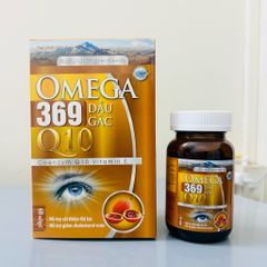 Omega 3 6 9 Q10 Plus - giảm lão hóa, tăng thị lực