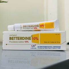 Kem mỡ Betterdine - Povidone 10% sát khuẩn, bôi vết thương vết bỏng