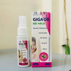 (Hàng Giga Đức) Xịt GIGA OB làm thơm, khử mùi cơ thể cho trẻ từ 6 tuổi