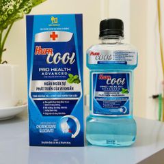 Nước súc miệng thảo dược Hura Cool 200ml - giảm viêm nướu sâu răng nhiệt miệng