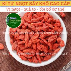 Kỉ Tử Ngọt 100gram - Kỷ tử hữu cơ (kỳ tử thượng hàng, trà đẹp da, sáng mặt, chống lão hóa) - Shop Dược Liệu Đông Y