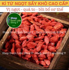 Kỉ Tử Ngọt 100gram - Kỷ tử hữu cơ (kỳ tử thượng hàng, trà đẹp da, sáng mặt, chống lão hóa) - Shop Dược Liệu Đông Y