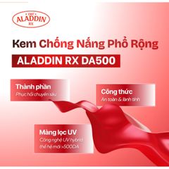 Kem chống nắng phổ rộng Aladdin Rx DA500 SPF 50+/ PA++++