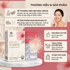 [Beyond Origin] Viên Uống Giảm Cân Mugungwha Fit