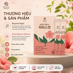 [Beyond Origin] Trà Detox Giảm Cân Hibiscus Daily Balance