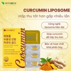 Viên Uống Nghệ Hòa Tan Curcumin Liposome