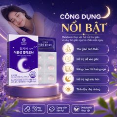 [Beyond Origin] Viên Hỗ Trợ Giấc Ngủ Tự Nhiên Melatonin DeepCare