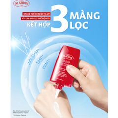 Kem chống nắng phổ rộng Aladdin Rx DA500 SPF 50+/ PA++++