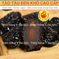 Táo Tàu Đen Hàn Quốc - Đại Táo - Táo Đen (Quả mới, ngọt, dẻo) - Tiệm Đông Y Sài Gòn