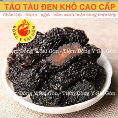 Táo Tàu Đen Hàn Quốc - Đại Táo - Táo Đen (Quả mới, ngọt, dẻo) - Tiệm Đông Y Sài Gòn