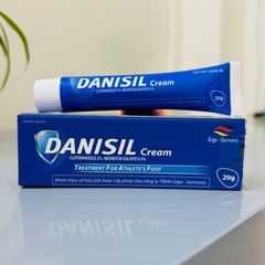 (Hàng Giga Đức) Danisil Cream kem bôi nấm ngứa, nấm kẻ tay kẻ chân