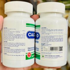 Canxi hữu cơ + Vitamin D dùng được cho bé từ 1 tuổi - CALCIUM D FORTE