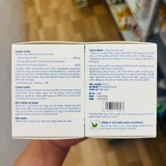 Canxi hữu cơ + Vitamin D dùng được cho bé từ 1 tuổi - CALCIUM D FORTE