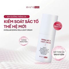 Kem Dưỡng Trắng Da Mờ Nám EVIRALAB MELA LIGHT CREAM 50ml [hàng nhập khẩu]