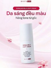 Kem Dưỡng Trắng Da Mờ Nám EVIRALAB MELA LIGHT CREAM 50ml [hàng nhập khẩu]