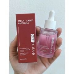 Serum dưỡng trắng da mờ nám Eviralab Mela Light Ampoule 30ml [hàng nhập khẩu]