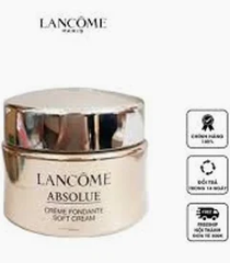 Kem Dưỡng Ẩm Lancome Absolue Soft Cream Chiết Xuất Hoa Hồng Grand Rose - Dưỡng Ẩm Chuyên Sâu Cho Da Mềm Mại, Tươi Trẻ NK Chinh ngach
