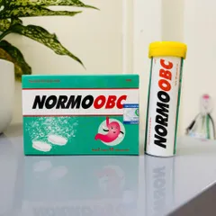 Viên sủi NORMO OBC hỗ trợ tiêu hóa, giảm đầy hơi khó tiêu