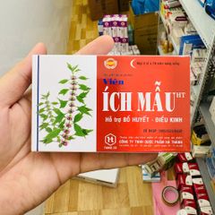 VIÊN ÍCH MẪU Hà Thành - bổ huyết điều kinh 20 viên