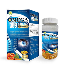 Viên Uống Bổ Mắt Omega 369 Dầu Gấc Q10 Korepluss Hộp 100 viên