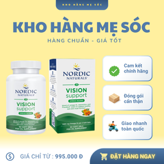 Viên Uống Bổ Mắt Nordic Naturals Vision Support 60 viên Mỹ - MẸ SÓC