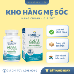 Viên uống Dầu tảo Nordic Naturals ALGAE Omega 715mg 120 viên Mỹ - MẸ SÓC