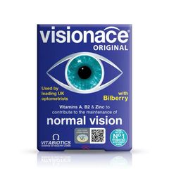 (Anh Quốc) Viên Uống Hỗ Trợ Bổ Mắt Visionace Vitabiotics Giúp Sáng Mắt Giảm Mỏi Mắt Mờ Mắt