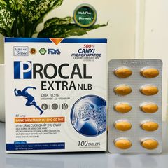 Canxi chiết xuất từ xương cá tuyết PROCAL EXTRA - Calci sinh học tương đồng xương người