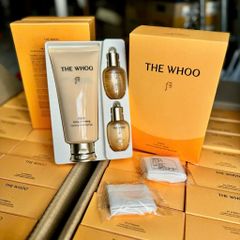 Set Sữa rửa mặt Whoo đông y Hoàng Cung Facical Foam Cleanser chính hãng nhập khẩu
