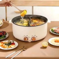 Nồi Lẩu 2 Ngăn Misu Louis Đường Kính 32CM Tiện Lợi