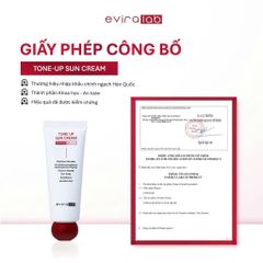 Kem Chống Nắng EVIRALAB TONE UP SUN CREAM SPF50+ PA++++ Bảo Vệ Da Khỏi Tia UV 50ml [hàng nhập khẩu]