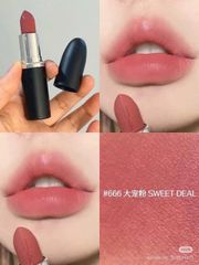 Son MAc màu 666 Hồng Nâu Trendy