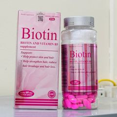 Viên uống BIOTIN Takarai giúp chắc khỏe tóc móng, đẹp da