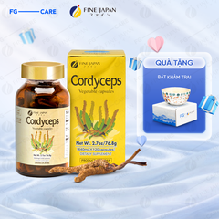 Viên Uống Đông Trùng Hạ Thảo Nhật Bản - Fine Japan Cordyceps 120 Viên