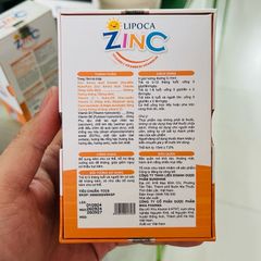 Kẽm hữu cơ nhỏ giọt và xịt Lipoca Zinc  Kẽm nhập khẩu Mỹ