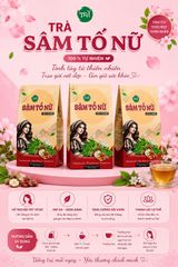 Trà Sâm Tố Nữ Kỷ Tử 7 Vị - Thương hiệu Mộc Tâm - Khối lượng 20 túi x 5g