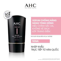 KEM CHỐNG NẮNG AHC MASTERS TONE UP SUN SERUM SPF50+ PA++++