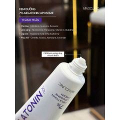 KEM DƯỠNG SÁNG MỜ THÂM CẤP ẨM Maxclinic Melatonin 7% Liposome Cream 50ml