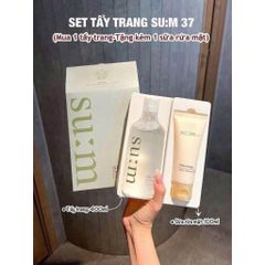 SET TẨY TRANG SUM37 400ML TẶNG KÈM SỮA RỬA MẶT 100ML HÀN QUỐC