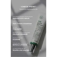 KEM DƯỠNG SÁNG CHUYÊN SÂU PS 100 EXOSOME IONIC BRIGHTENING SHOT PRETTYSKIN