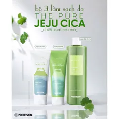 BỘ CHĂM SÓC DA MẶT RAU MÁ PRETTYSKIN JEJU