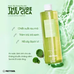 BỘ CHĂM SÓC DA MẶT RAU MÁ PRETTYSKIN JEJU