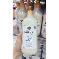 SỮA TẮM DÊ SHOWER MATE GOAT MILK HÀN QUỐC 800ML DƯỠNG ẨM MỊN DA, THƠM MÁT MỖI NGÀY